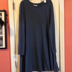 Comfy warm Loft sweatshirt dress